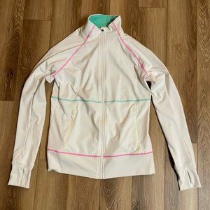 White Fila Full Zip Jacket!